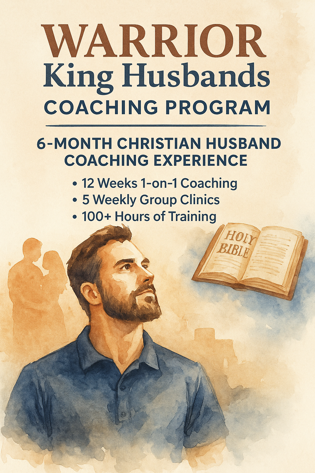 WARRIOR King Husbands 12 Week Coaching Program ($10k Paid in FULL)