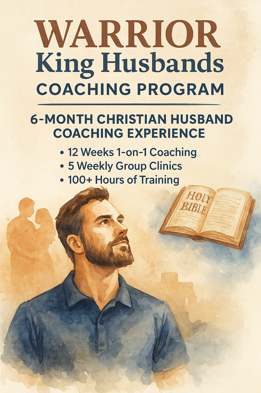 WARRIOR King Husbands 12 Week Coaching Program ($10k Paid in FULL)
